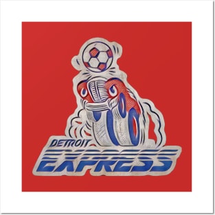 Detroit Express Soccer Posters and Art